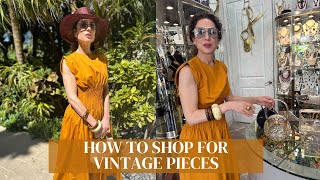 How To Shop For Vintage Pieces || Vintage Store #vintageshopping #vintage