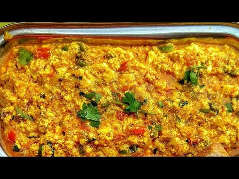 Easy Paneer Bhujiya || Recipe Taste So Yummy || 🤤 #Short