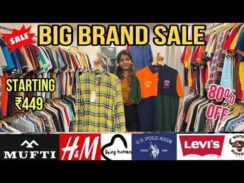 🥵₹449 At Branded T-Shirt | Big Brand Sale | Plush Fabric | Goregoan