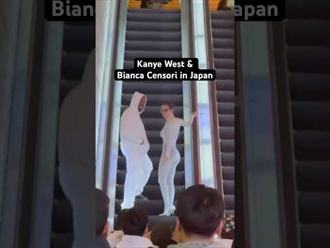 Kanye and Bianca Censori spotted in Tokyo #celebritynews #hollywoodpipeline