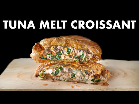 The Best Tuna Melt on Croissant!