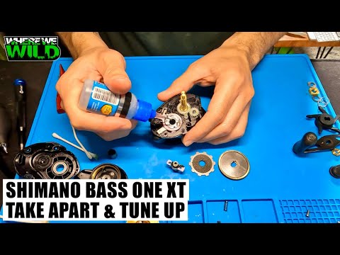 SHIMANO BASS ONE XT - Take Apart & Tune Up - JDM REEL