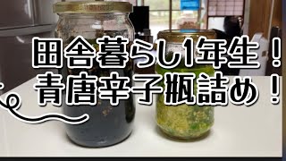 青唐辛子レシピ！醤油、オリーブオイル、瓶詰め❤️