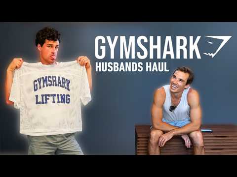 Gymshark Men's Clothing Haul | Husbands Blind Shopping Spree 👬