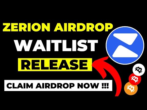 Zerion Airdrop Waitlist Release || Claim Zerion Wallet Airdrop #zerion #zerionwallet