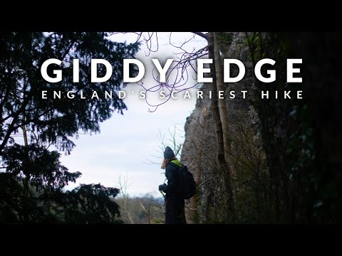 Hiking Giddy Edge | England's Scariest Hike - Peak District