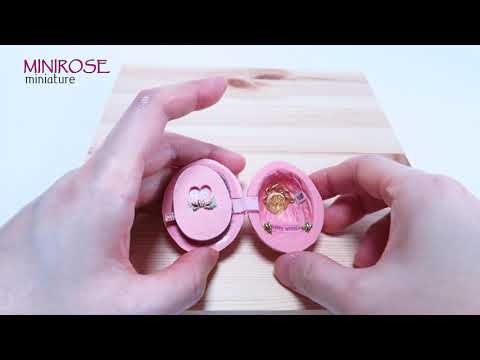 DIY Miniature Dollhouse Kit/씨드포켓/Seed Pocket/웨딩타임/Wedding Time/miniature minirose/미니어처 미니로즈