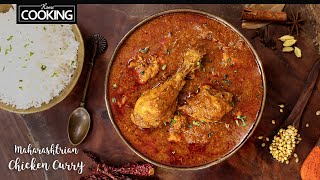 Maharashtrian Chicken Curry |Chicken Masala Recipe |Chicken Gravy | Chicken Recipe @HomeCookingShow