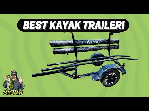 BEST KAYAK TRAILER! After 2 Years UPDATE. Tournament Ready!