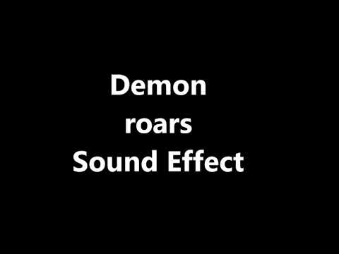 Demon roars Sound Effect