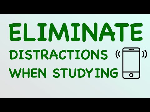 How to eliminate distractions while studying | Lessons from a med school graduate