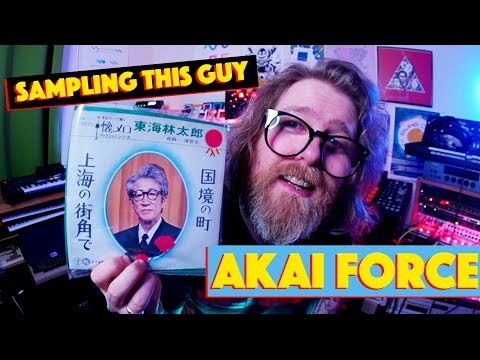 beat making with Japanese vinyl where the guy looks like me // Akai Force Sampling