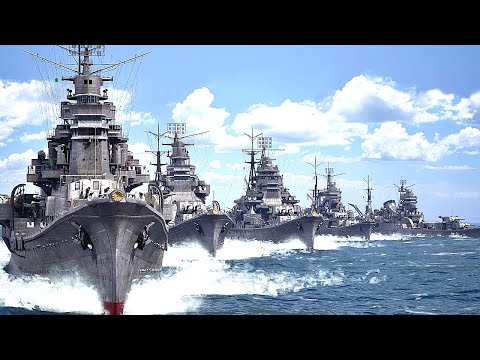 A Complete Recreation of 18 Japanese Heavy Cruisers