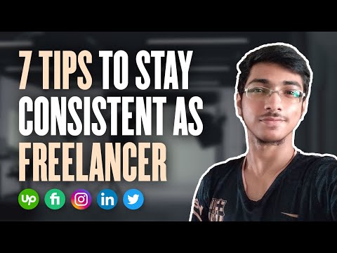 How I stay Consistent as a Content Creator & Freelancer