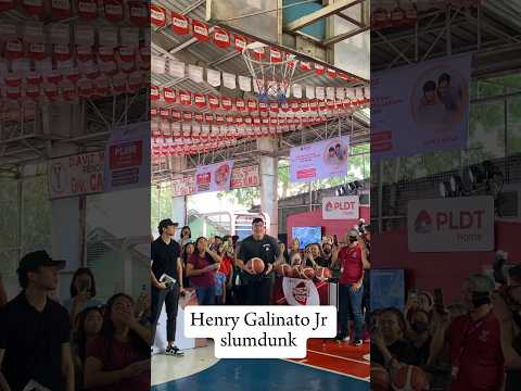 henry galinato junior surprise slamdunk 🏀  #tnttropanggiga #tnt #henrygalinato #pba