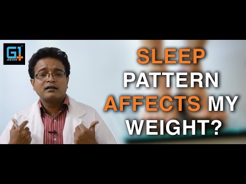 Is there any relation between weight and my sleep pattern?