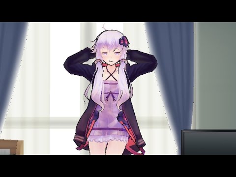 YAJU&Uダンスを踊る結月ゆかり　コメント付き