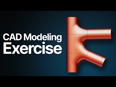 Surface Modeling Beginner CAD Exercise | K Connection