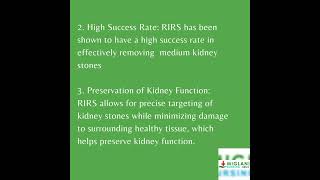 RIRS Advantages I Retrograde IntraRenal Surgery for kideney stones I Miglani Nursing Home,Karnal