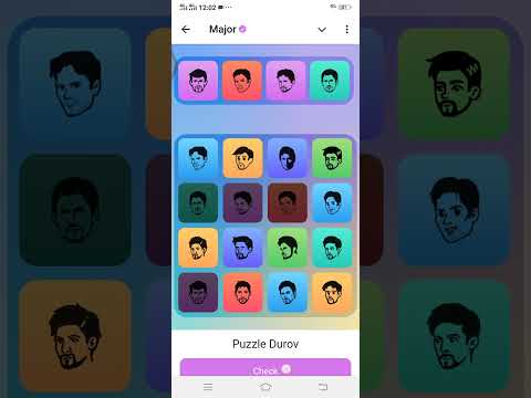 Major cambo card Major puzzle durov solved today || Major daily cambo card