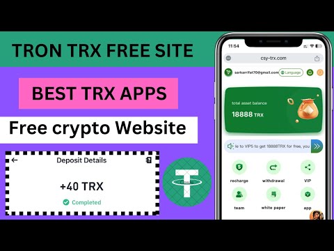 New csy-trx website | best free earning app | longtime trusted income trx site 2024