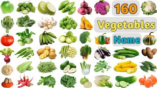 Vegetables Vocabulary ll 160 Vegetables Name in English With Pictures ll All Vegetables Name