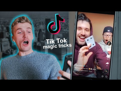 Magician Reacts to CRAZY MAGIC TRICKS on TIKTOK!!