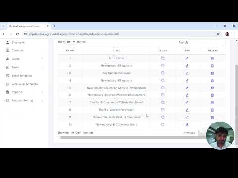 FREE Lead Management System | WhatsApp Templates Features | How to create WhatsApp templates?