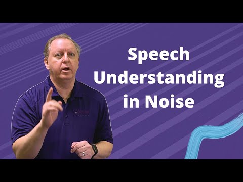 Speech Understanding in Noise | SNR Signal to Noise Ratio | dB HL (Hearing Loss)