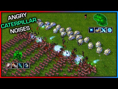 20 Angry Reavers vs 1000 Marines【Daily StarCraft Brawl】