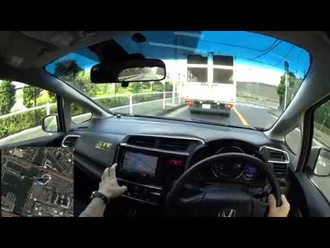 Honda Fit3 POV Drive in Japan (with google map)