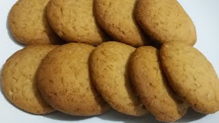 Eggless Biscuits Without Oven Recipe