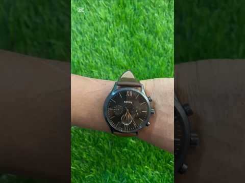 🔥 Fossil Watch Unboxing Video thank you contrivance family 🥰 #fossil ⌚ #shortvideo ♥️