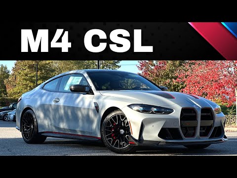 BMW M4 CSL - First Look, Overview, Specs, Review!