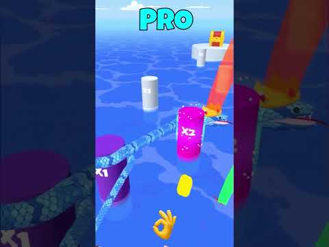 Noob vs Pro vs Hacker Snake Run Race #shorts #games #viral