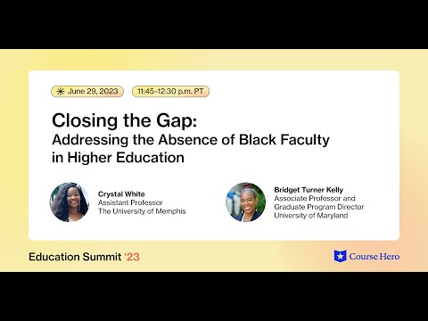 Closing the Gap: Addressing the Absence of Black Faculty in Higher Education