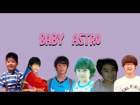 Baby Astro #astro #mj #jinjin #chaeunwoo #moonbin #rocky #sanha #aroha #ot6 #hamo