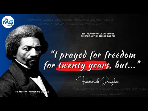 Frederick Douglass Quotes on Slavery, Freedom & Life | TMGQ #14