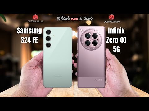 Samsung S24 FE vs Infinix Zero 40 5G  Full comparison ⚡Which one is Best