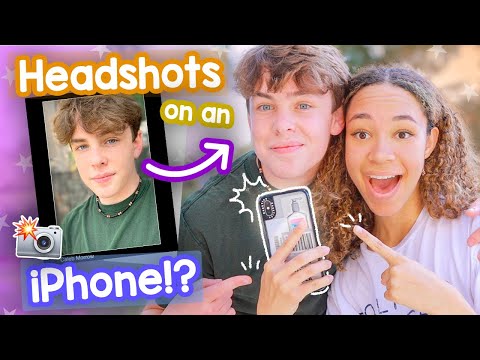 How to Take Headshots with an iPhone! (At Home Acting Tips)