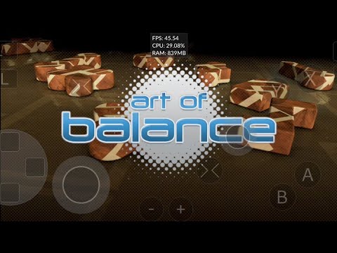 Art of Balance WiiU Android Cemu Test 60FPS Xiaomi 11T Pro 12RAM Snapdragon 888