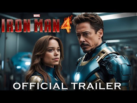 IRONMAN 4 - Trailer (2024) Robert Downey Returns Tony Stark | Jenna Ortega | Marvel Studios