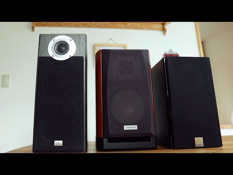 Sharp SD-VH90 Minidisc Deck - Onkyo D212EX & Dali Zensor 1 speaker demonstration