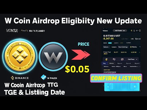 🔥 W Coin Airdrop Update: Why Were All Tokens Burned? 🚀🔥