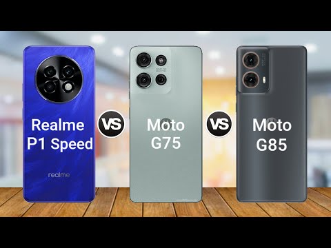 Realme P1 Speed vs Moto G75 vs Moto G85