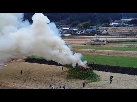 2018-01-07 南阿蘇村松ノ木地区 どんどや