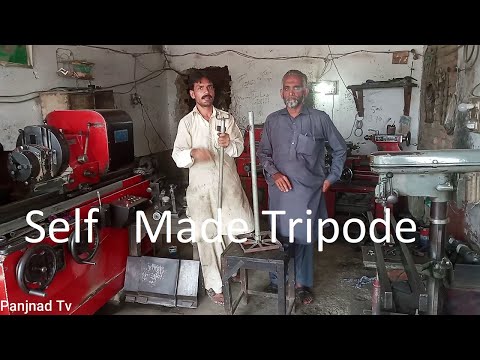 How To Make Portable  Tripode  With PVC Steel Pipe  Cheap & Very Easy