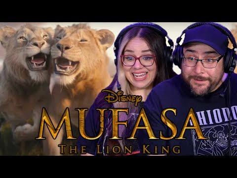 Mufasa THE LION KING Official D23 Trailer Reaction | Disney