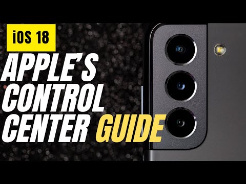 📱🔥 QuickStart Guide To Apple's iOS 18 Control Center 📱 🔥