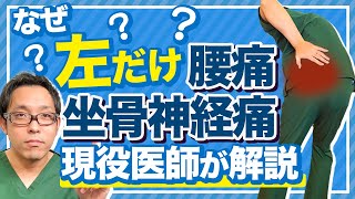 左だけ腰痛・坐骨神経痛になる原因とセルフケア法